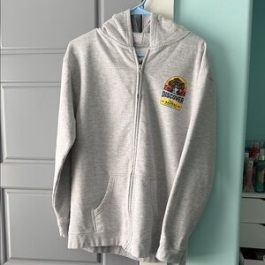 Disney Animal Kingdom Gray Zip-Up Hoodie